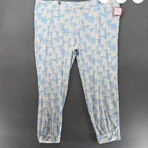 Wondershop Bottoms pajama’s light Blue Polar bear.